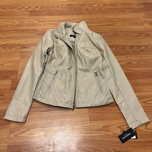 Kenneth Cole Faux Leather Jacket